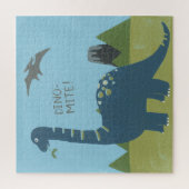 Dino-mite Dinosaur Legpuzzel (Verticaal)