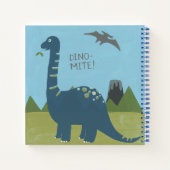 Dino-mite Dinosaur Notitieboek (Achterkant)