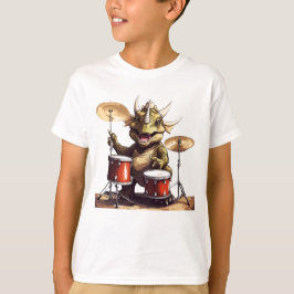 Dino-mite Drummer Unisex Kind T-shirt