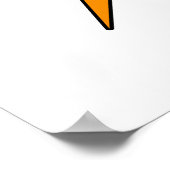 Dino-mite Funny TRex Dinosaur Pun Poster (Hoek)