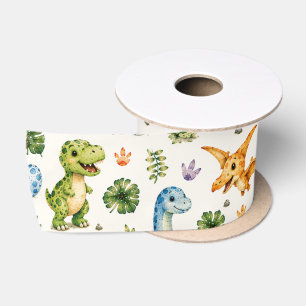 Dino-Mite Gefeliciteerd Satijnen Lint