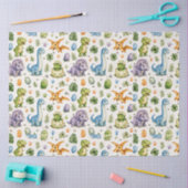 Dino-Mite Gefeliciteerd Tissuepapier (Craft)