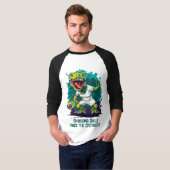 Dino-mite grappige pickleball  t-shirt (Voorkant volledig)
