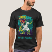 Dino-mite grappige pickleball t-shirt (Voorkant)