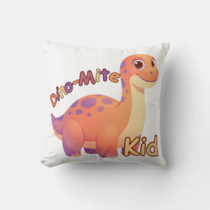 Dino-Mite Kid Kussen
