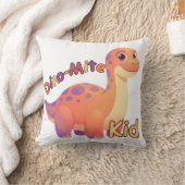 Dino-Mite Kid Throw Pillow Kussen (Deken)