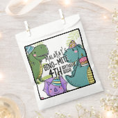 Dino-Mite Kind verjaardagsfeest dinosaurus Bedankzakje (Geknipt)