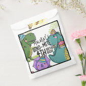 Dino-Mite Kind verjaardagsfeest dinosaurus Bedankzakje (Gezegeld)