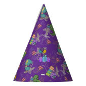 Dino-Mite Kind verjaardagsfeest dinosaurus Feesthoedjes (Links)