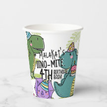 Dino-Mite Kind verjaardagsfeest dinosaurus
