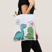 Dino-mite Love Tote Bag (Dichtbij)