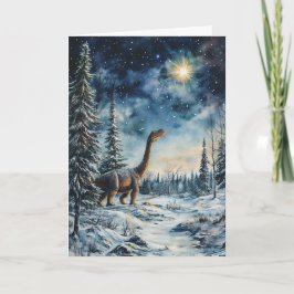 ‘Dino-mite Night Star’ Wenskaart  Kaart