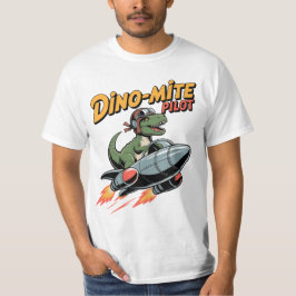 Dino-mite Pilot T-shirt