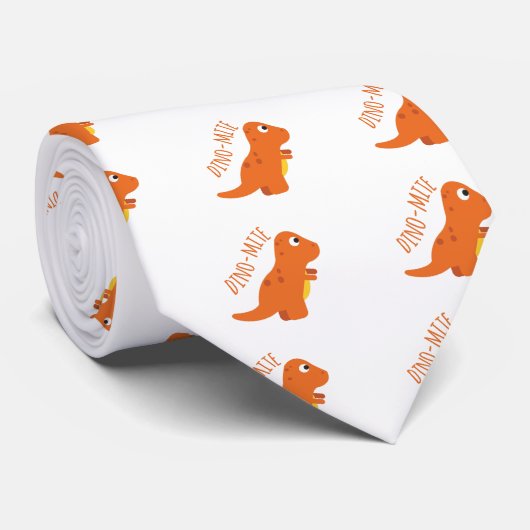 Dino-Mite Stropdas (Opgerold)