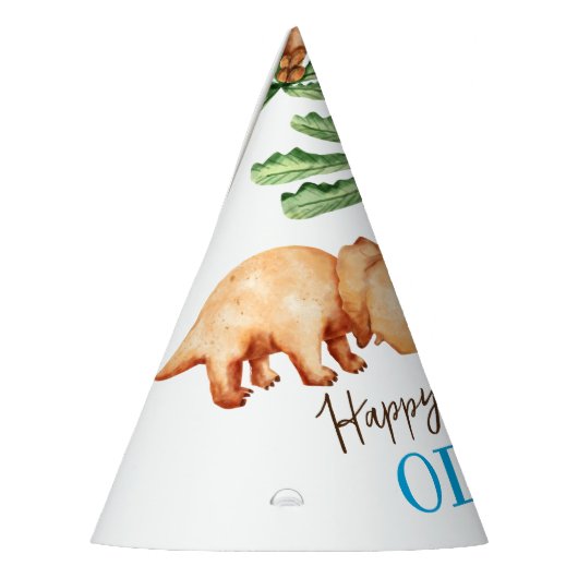 Dino-mite t-rex verjaardagsfeest feesthoedjes (Links)