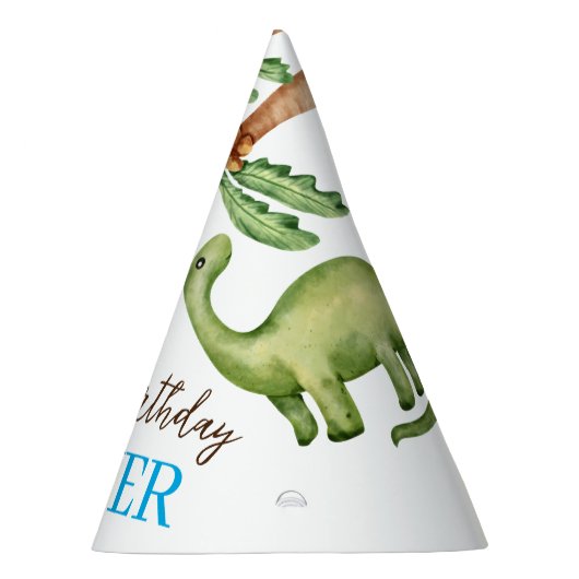 Dino-mite t-rex verjaardagsfeest feesthoedjes (Rechts)