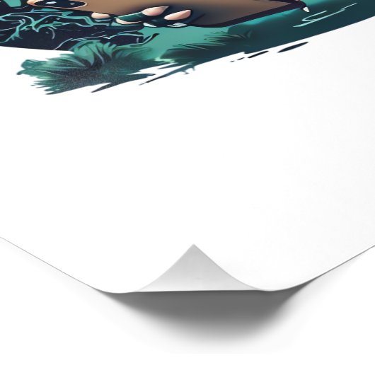 Dino-Mite Tech Foto Afdruk (Hoek)