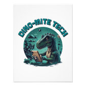 Dino-Mite Tech Foto Afdruk (Voorkant)