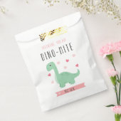 Dino-Mite Valentijnsdag Favor Bag Bedankzakje (Gezegeld)