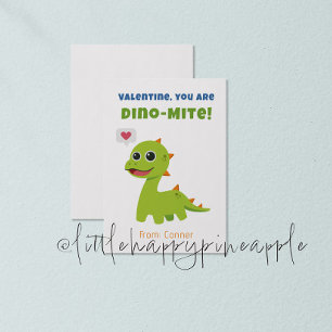 Dino-mite-Valentijnsdag Kaart