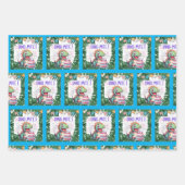 Dino-mite Verjaardag Verpakkingslakens Inpakpapier Vel (Voorkant 3)