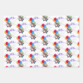 Dino-mite Verjaardag Verpakkingslakens Inpakpapier Vel (Voorkant 2)