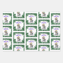 Dino-mite Verjaardag Verpakkingslakens