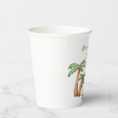 Dino-mite verjaardagsfeestje papieren bekers (Rechts)