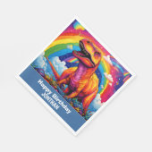 Dino-Mite verjaardagsfeestje Servet (Hoek)