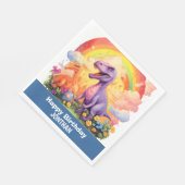 Dino-Mite verjaardagsfeestje Servet (Hoek)