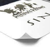 Dino MMA Battle Dawn of Pankration Poster (Hoek)