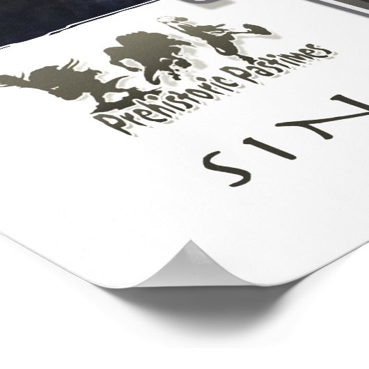 Dino MMA Battle Dawn of Pankration Poster (Hoek)