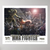 Dino MMA Battle Dawn of Pankration Poster (Voorkant)