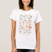 Dino Moeder in wording T-shirt (Voorkant)