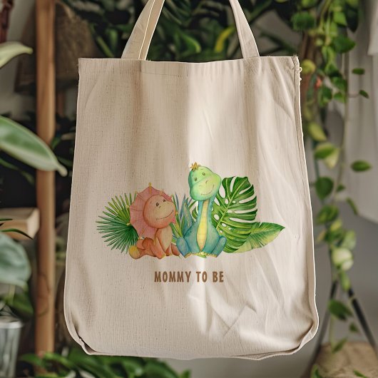 Dino Moeder Wordt Tote Bag