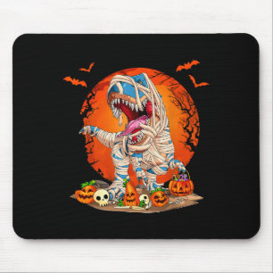 Dino Mummie T Rex Pompoen Skelet Kinderen Jongens  Muismat