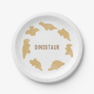 Dino Nugget-Bord Papieren Bordje