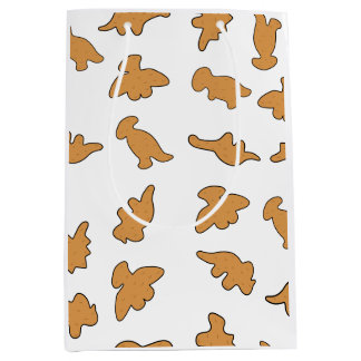 Dino Nuggets Patroon Medium Cadeauzakje