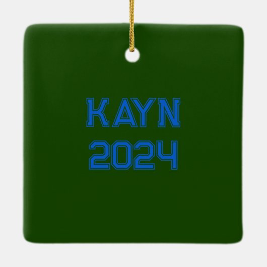 Dino Oerwoud Adventure Keramisch Ornament (Achterkant)