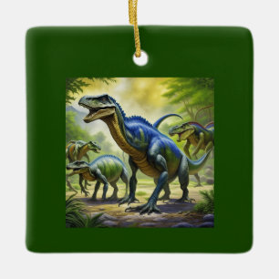 Dino Oerwoud Adventure Sierkussen Keramisch Ornament