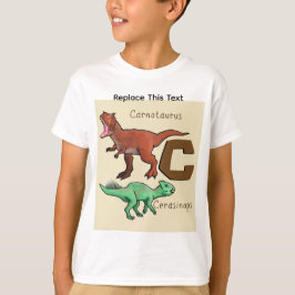 Dino of prehistorisch dier t-shirt