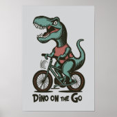 Dino on the Go Poster (Voorkant)