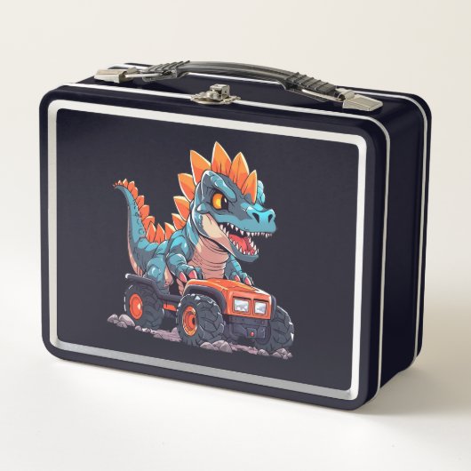 Dino on Wheels: Back-to-School Avontuurlijke Lunch (Voorkant)