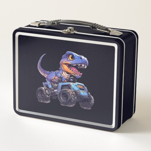 Dino on Wheels: Back-to-School Avontuurlijke Lunch (Voorkant)