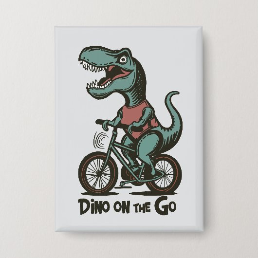 Dino onderweg button (Voorkant)
