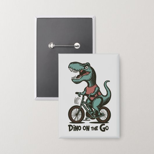 Dino onderweg button (Voorkant / Achterkant)