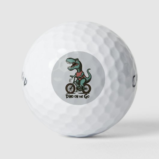 Dino onderweg golfballen (Voorkant)