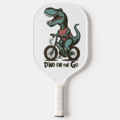 Dino onderweg pickleball paddle (Achterkant)