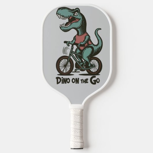 Dino onderweg pickleball paddle (Voorkant)