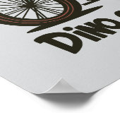 Dino onderweg poster (Hoek)